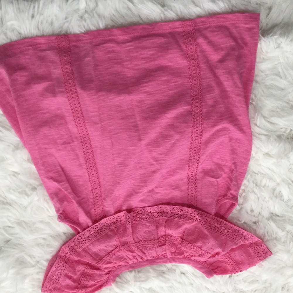 True Craft - Pink Mix Lace Top - Picture 6 of 8